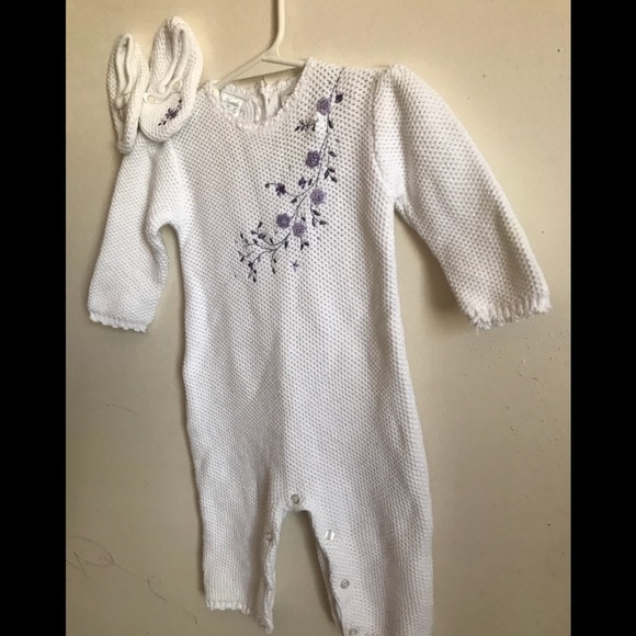 Koala Baby Boutique 3 piece Crocheted Embroidered - Picture 5 of 8